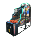 55-Inch English Coin Operated Arcade Basketball Shoot Games Machine - Image 2