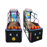 55-Inch English Coin Operated Arcade Basketball Shoot Games Machine - Image 4