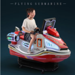 Motorized Airship Kids Electric Swing Car Gaming Machine Coin Operated Indoor Electronic Entertainment with 1 Year Warranty - Image 5