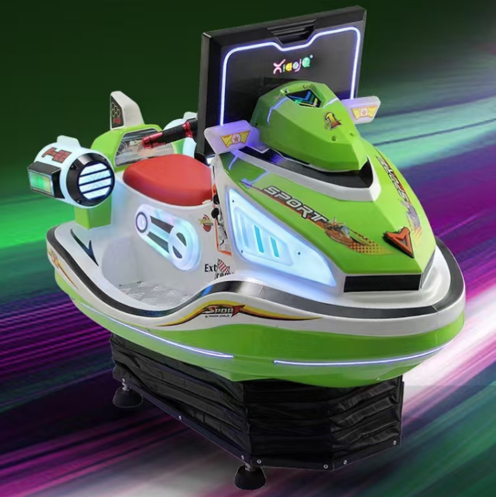 Motorized Airship Kids Electric Swing Car Gaming Machine Coin Operated Indoor Electronic Entertainment with 1 Year Warranty - Image 7