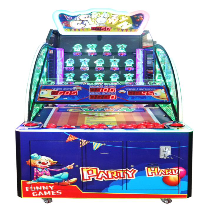 Children Game Machine - Crazy Clown Carnival Game Machine Ticket Redemption Machine - Image 3