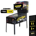 The Pincade Combo | Pinball & Arcade All in One Machine | 1 Player | 2558 Games