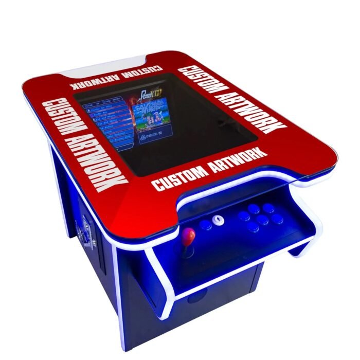 2P Dual-Screen Cocktail Arcade Machine - Image 2