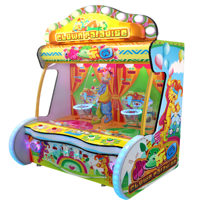 Children Game Machine - Clown Park Arcade Game Ticket Redemption Machine - Image 5