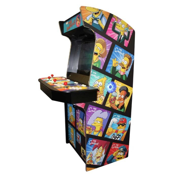 Simpsons 4 Player Evo JAMMA Commercial Arcade Machine - Image 2