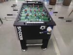 Goalmaster Stadium™ Foosball Table | Real Wood Soccer Graphic Premium Foosball Table w/ Soccer Ball Score Markers - Image 4
