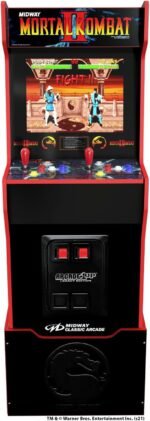 Arcade1Up Midway Legacy Mortal Kombat 4 Ft Arcade Machine with Riser - Image 4