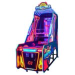 Storm Basketball™ Digital Screen Shooting Arcade with Multi-Color Neon Lights - Image 4