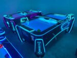 Power Glide Hockey™ Air Hockey Table with Neon Lights - Image 3