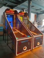 Super Hoops™ Basketball Arcade with Digital Back Board and Neon Lights - Image 2