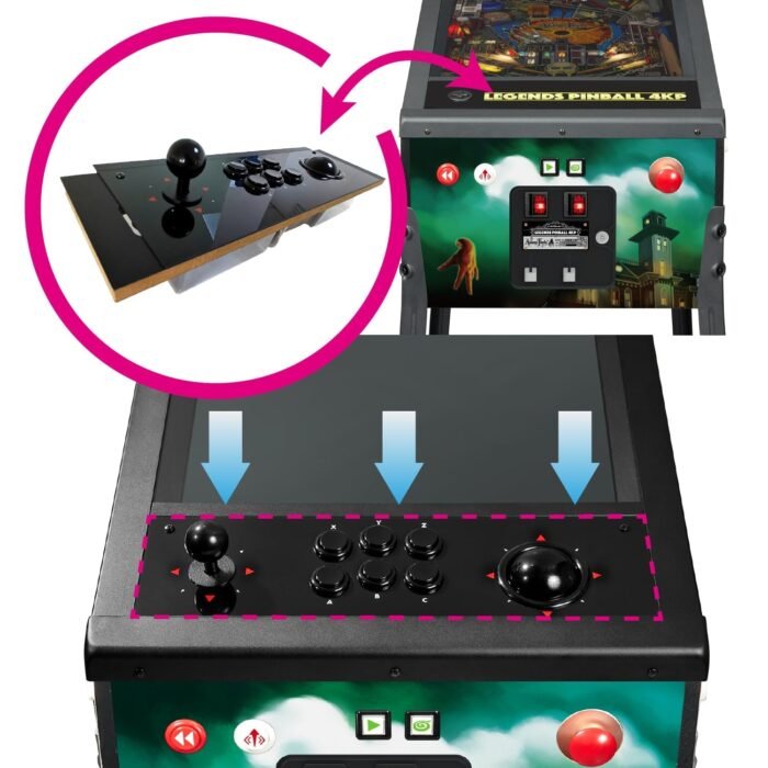Arcade Control Panel for Legends Pinball HDP™ TMNT - Image 4