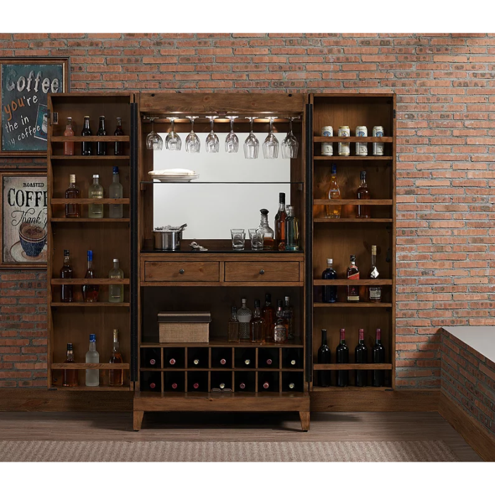 American Heritage Bristol Wine Cabinet - Image 4
