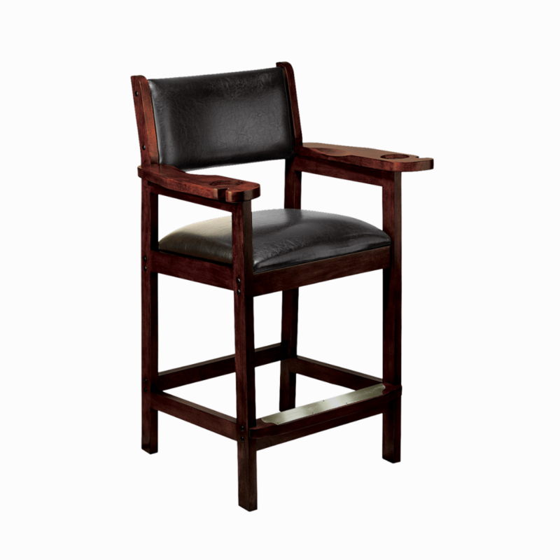 American Heritage Cushion Back and Seat SCD Spectator Chair cherry