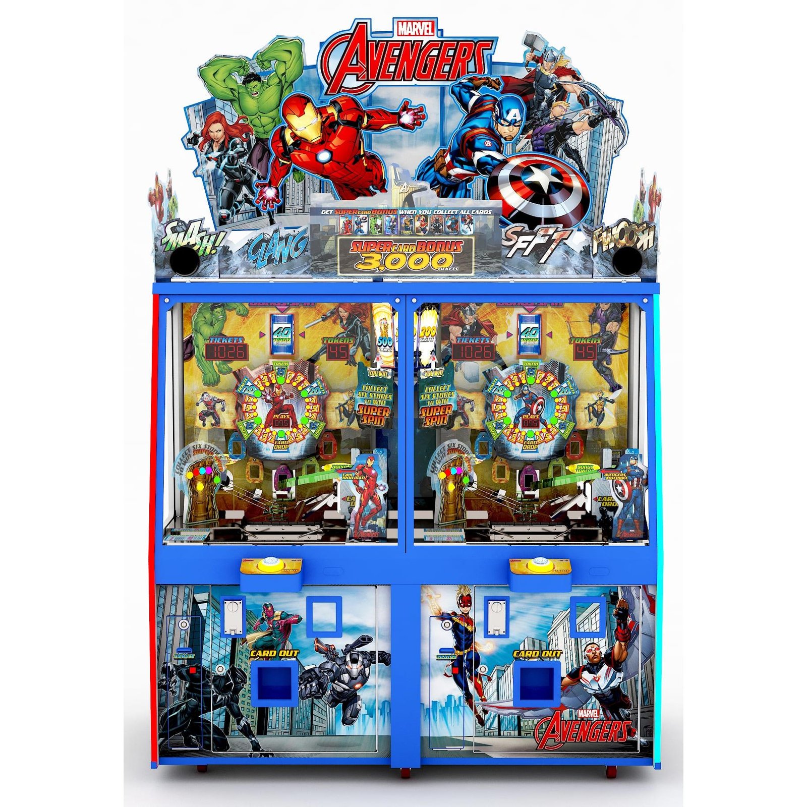 Andamiro Avengers Two Player Coin Pusher 1