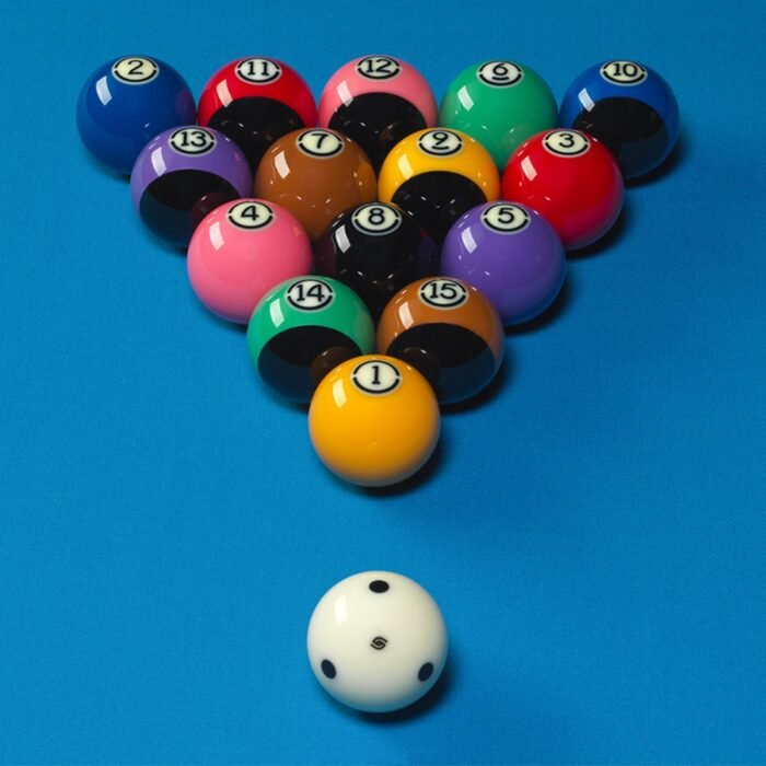 Aramith Tournament BLACK Billiard Ball Set With Duramith Technology - Image 2