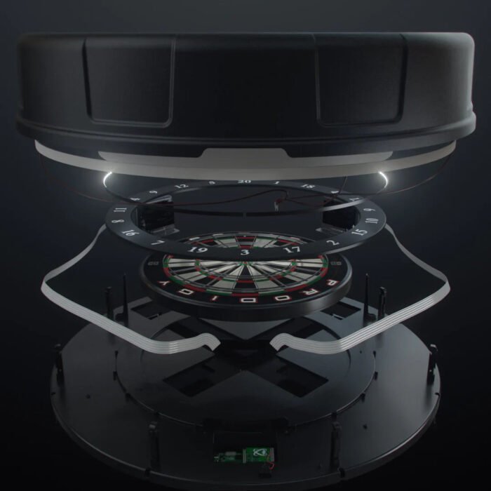 Prodigy Darts Automatic Scoring Bristle Dartboard System - Image 4