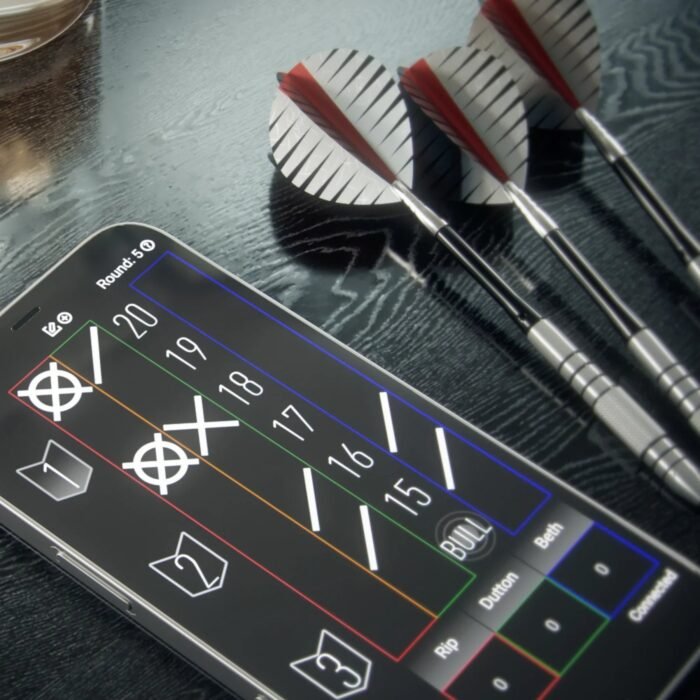 Prodigy Darts Automatic Scoring Bristle Dartboard System - Image 6