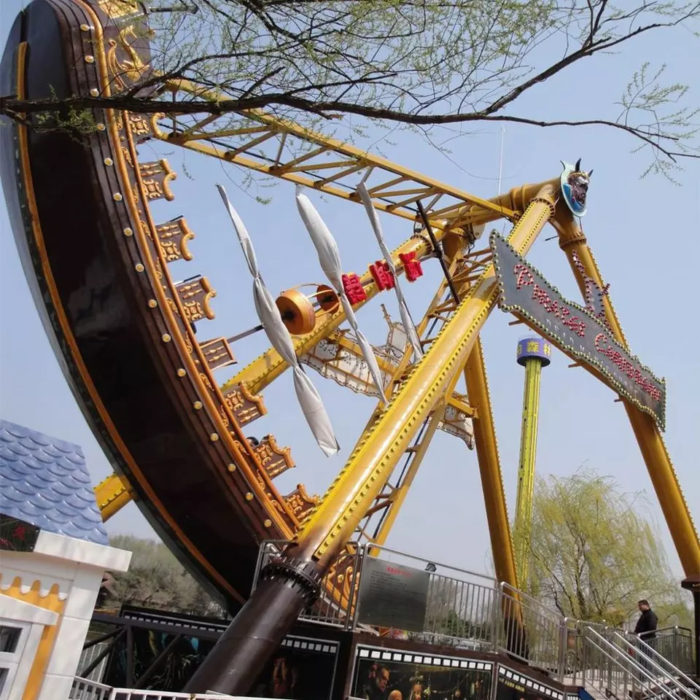 Amusement Park Rides - Amusement Park Thrilling Pirate Ship - Image 7