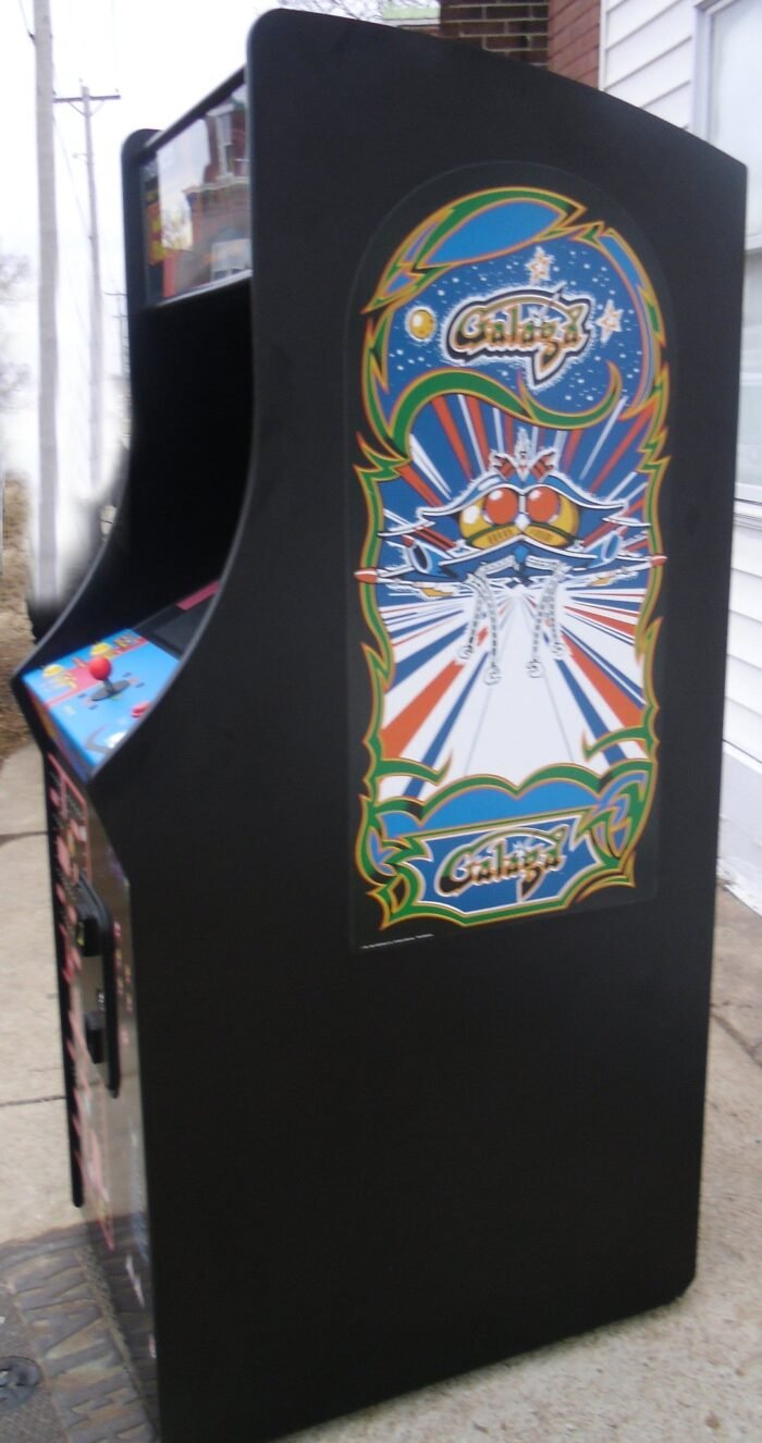 MS PACMAN-GALAGA 20 YEAR REUNION ARCADE VIDEO GAME-LOTS OF NEW PARTS-SHARP-HEAVY DUTY, COIN OPERATED, COMMERCIAL GRADE WITH FREE PLAY OPTION- - Image 2
