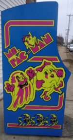 MS PACMAN-GALAGA 20 YEAR REUNION ARCADE VIDEO GAME-LOTS OF NEW PARTS-SHARP-HEAVY DUTY, COIN OPERATED, COMMERCIAL GRADE WITH FREE PLAY OPTION- - Image 3