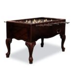 C.L Bailey Foosball Table With Queen Ann Legs Traditional Style