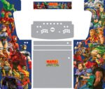Marvel vs Capcom themed arcade cabinet