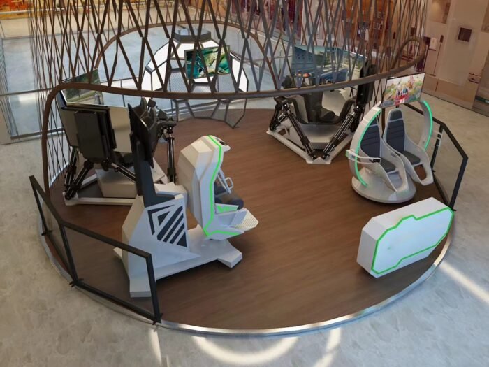 Racing Simulator Game Console - Racer 6 Dof Racing Simulator Video Game Machines - Image 6