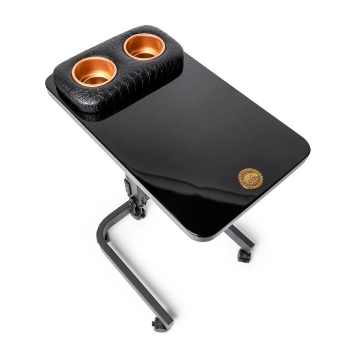 Chip & Sip Poker Game Side Table (Set of 2) - Image 3