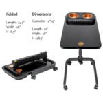 Chip & Sip Poker Game Side Table (Set of 2) - Image 6