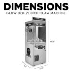 Glow Box 21" Claw Machine with 7 Color Neon Cabinet Lights - Image 5