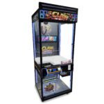 Claw World Arcades™ - 31" Mid Size Claw Machine with Dual Digital Screen Marquees and Neon Lights | Black