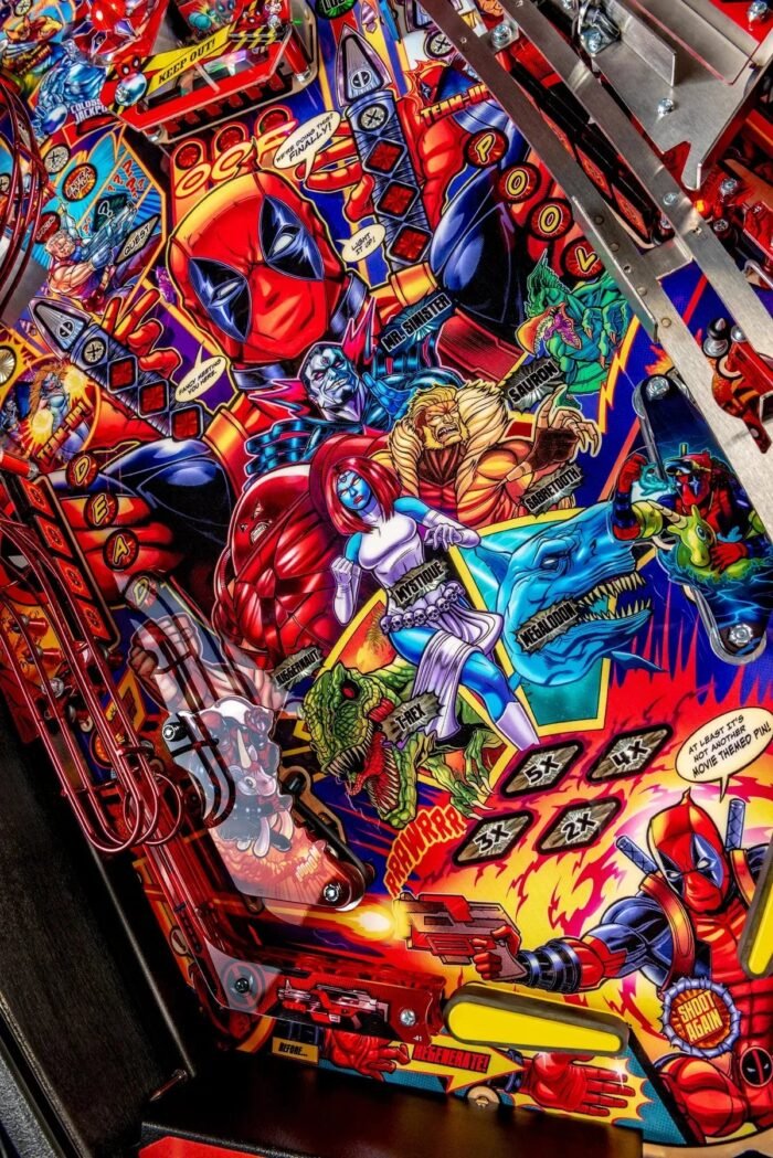 Premium Deadpool Pinball Machine by Stern Pinball - Image 9
