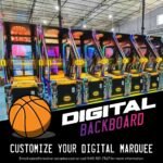 Top Class™ Extreme Hoops Kid-Friendly Basketball Arcade with Digital Backboard and Neon Lights - Image 3