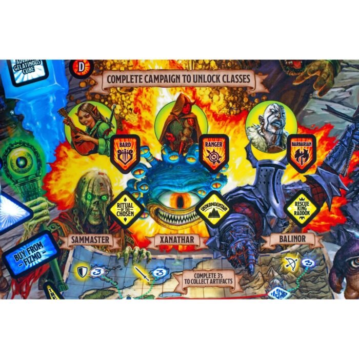 Pro Dungeons & Dragons: The Tyrant's Eye Pinball Machine by Stern Pinball - Image 12