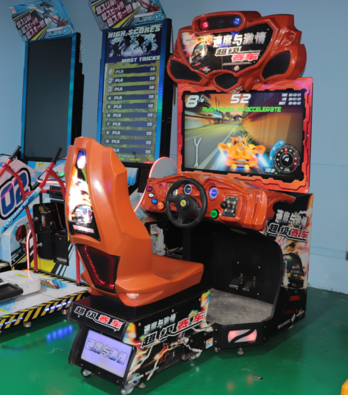 Racing Simulator Game Console - Dynamic Rowing Arcade Equipment For Game Zone - Image 3