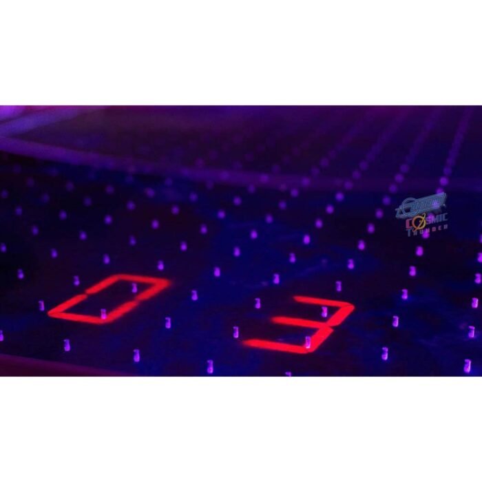 Dynamo Cosmic Thunder 7' Air Hockey Table - Home Use - Image 5