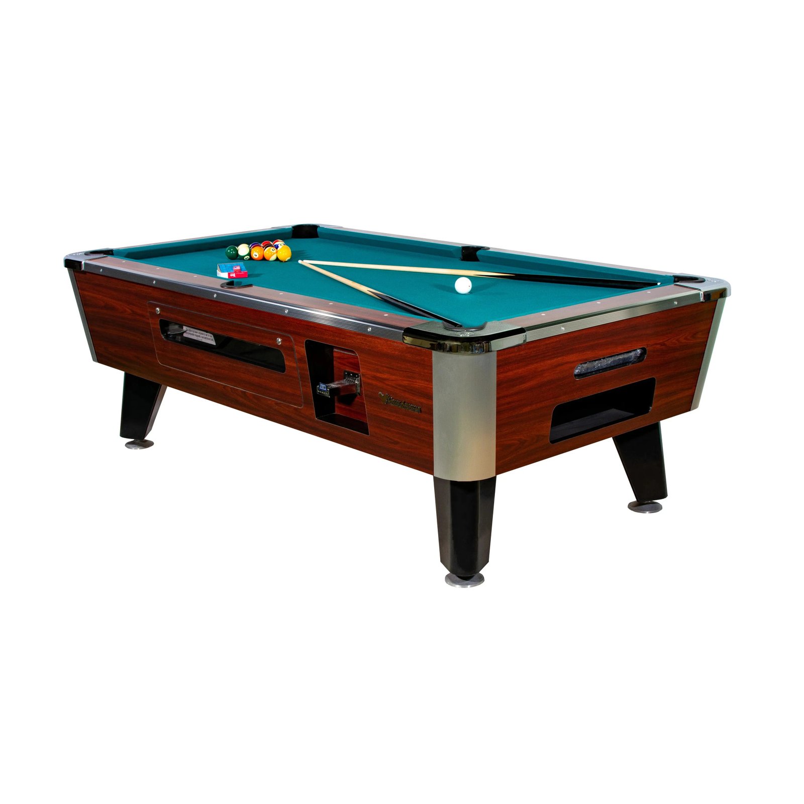 EagleCommercialPoolTable Great American Recreation Eagle Coin-Op Pool Table - Image 1