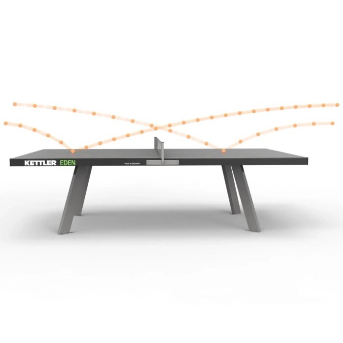KETTLER Eden Outdoor Stationary Table Tennis Table - Image 3