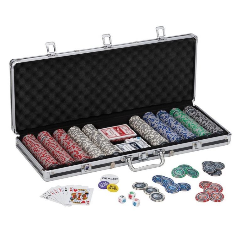 Fat Cat Bling 13 5 Grams 500Ct Poker Chip Set