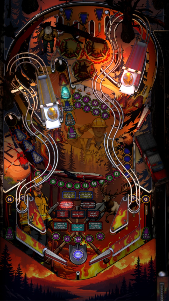 Firefighter: Wildlands Legends Single Pack (For Legends 4K™ Pinball ONLY) - Image 2