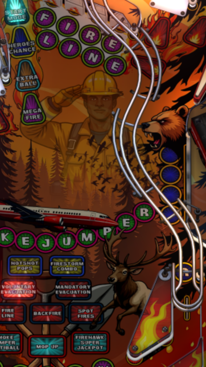 Firefighter: Wildlands Legends Single Pack (For Legends 4K™ Pinball ONLY) - Image 5