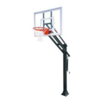 First Team Force™ In Ground Adjustable Basketball Goal