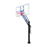 First Team Force™ In Ground Adjustable Basketball Goal - Image 4