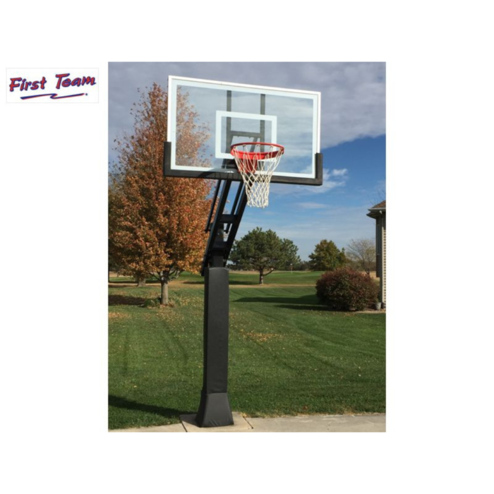 First Team Force™ In Ground Adjustable Basketball Goal - Image 9