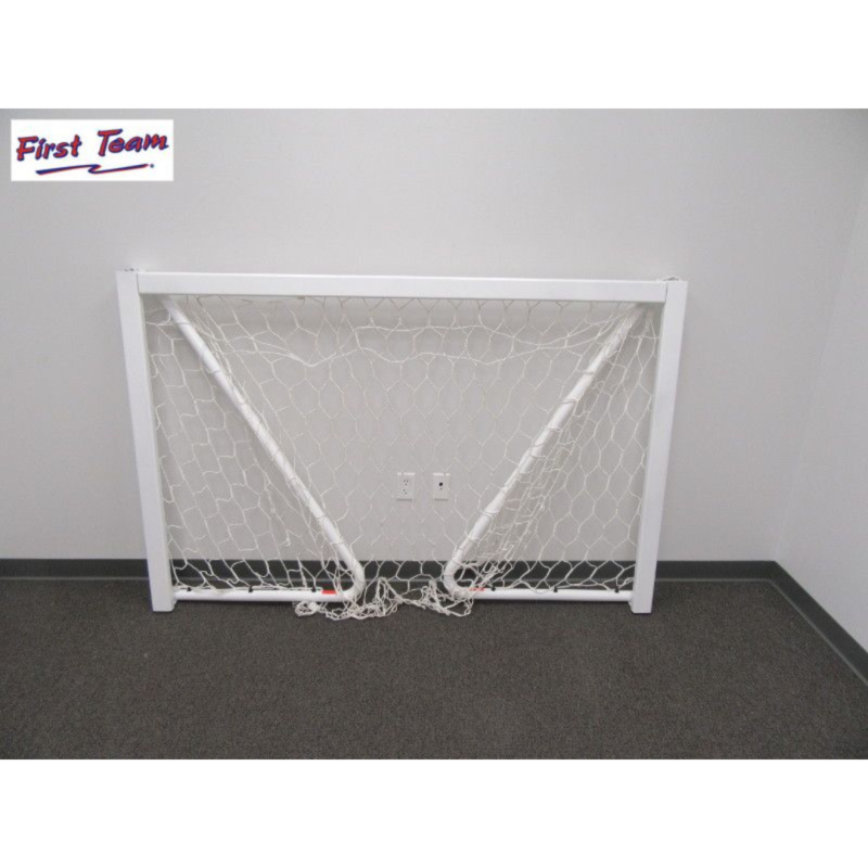 First Team FreeKick Backyard Portable Soccer Goal folded