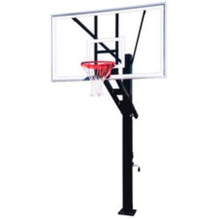 First Team Stainless Olympian™ In Ground Adjustable Basketball Goal - Image 2