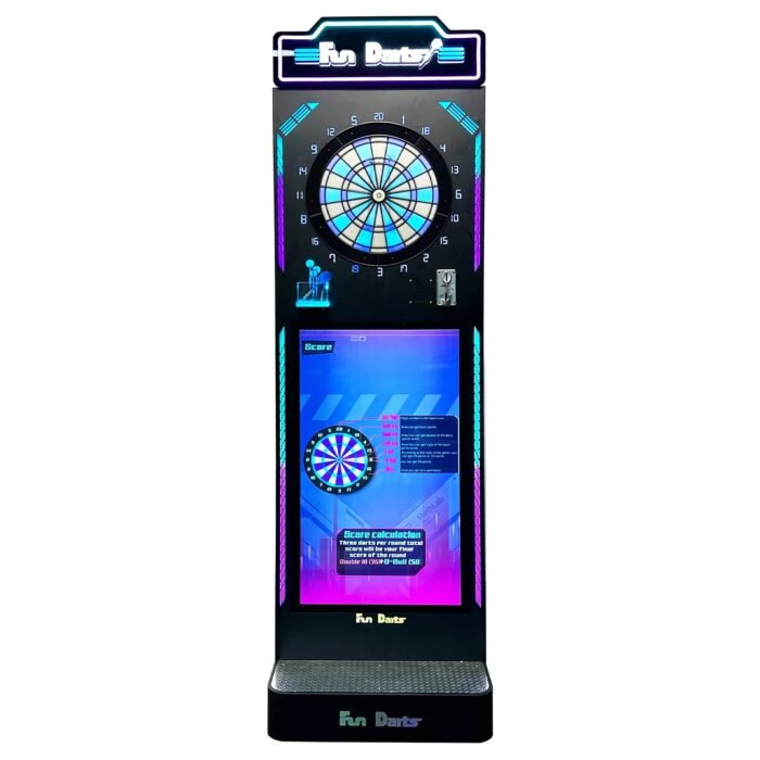 Fun Darts™ Digital Touch Screen Dart Board with Wifi Network Game Play & Ad Space - Image 2