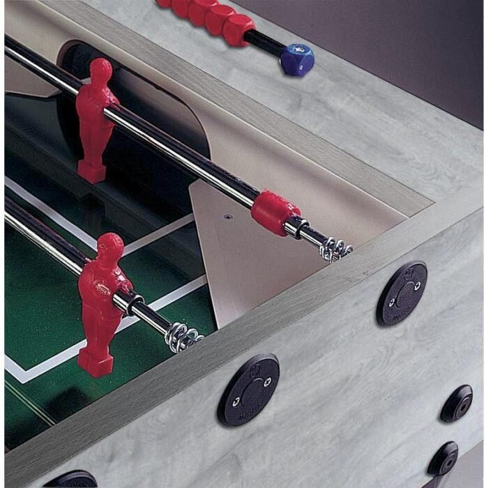 Garlando G-500 Foosball Table in Grey Oak Finish - Image 3