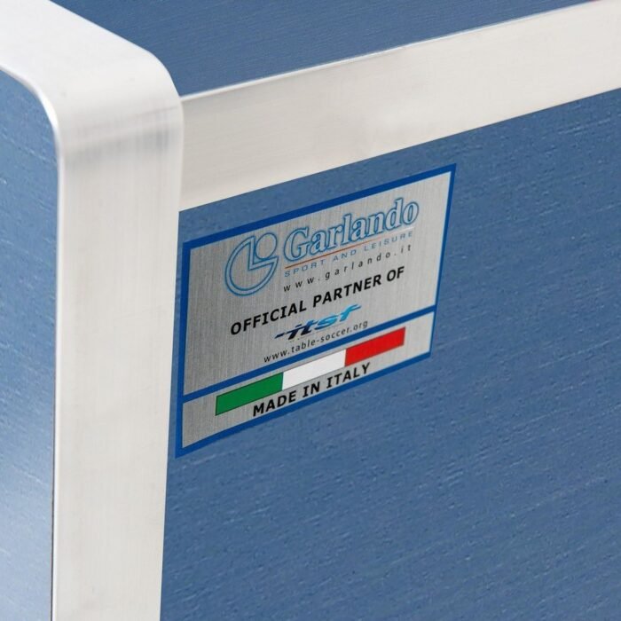 Garlando G-500 Weatherproof Outdoor Foosball Table Blue - Image 6