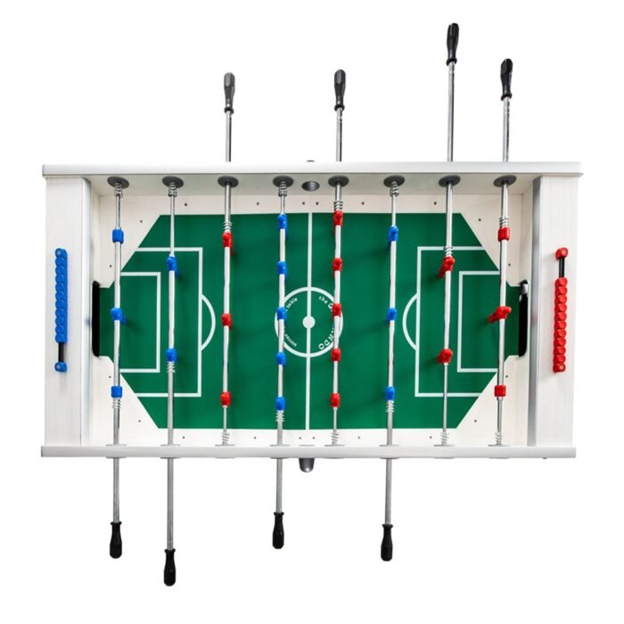 Garlando G-500 Weatherproof Outdoor Foosball Table in White - Image 2